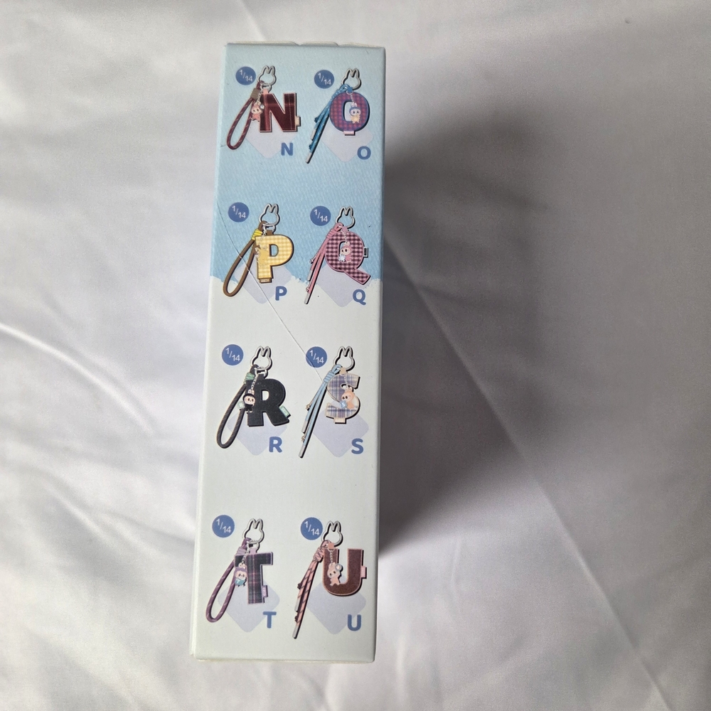 Authentic Pop Mart Labubu The Monsters Pin for Love Series "Q” Letter Pendant - Picture 3 of 6